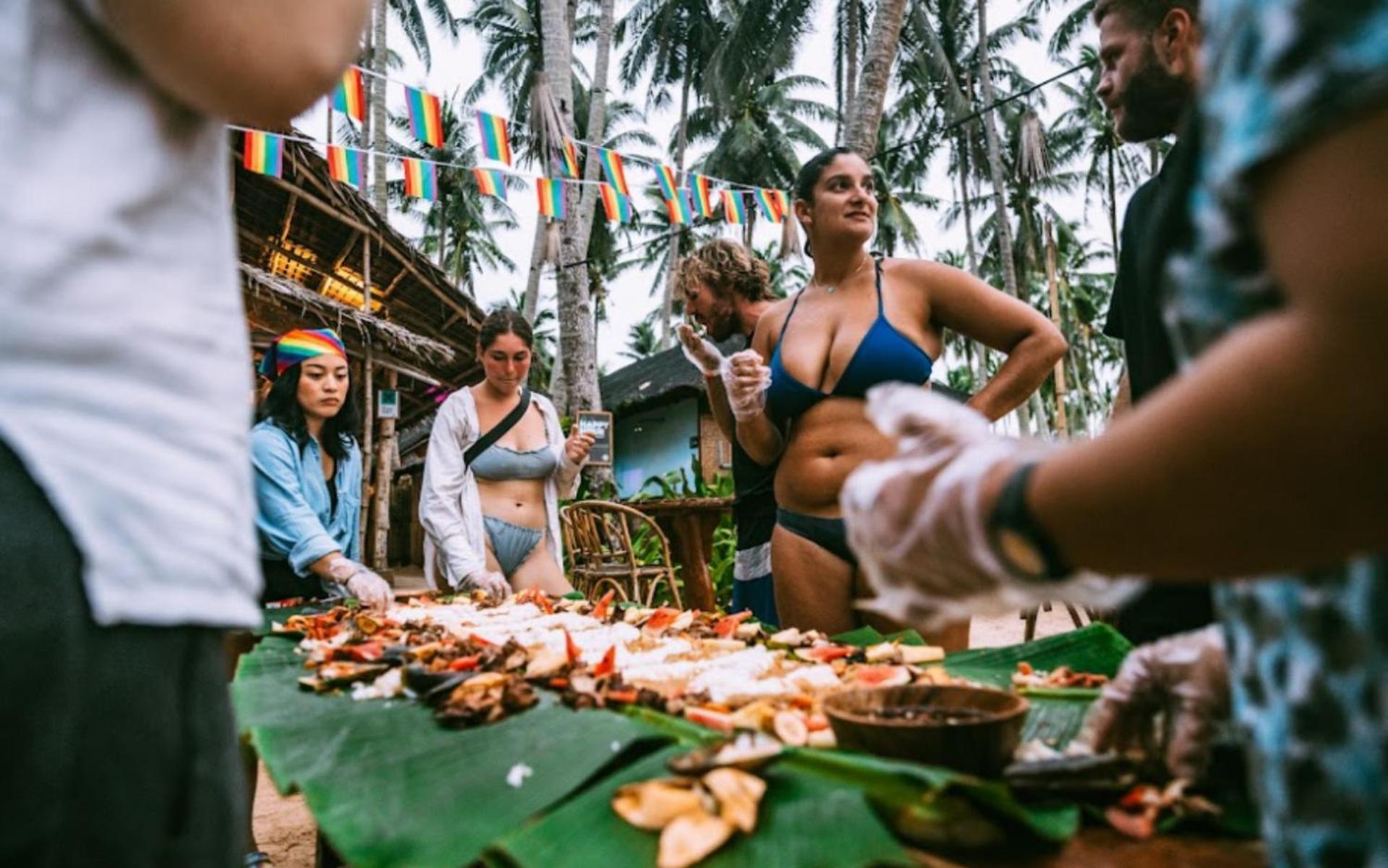 Mad Monkey Hostel Nacpan Beach (Adults Only) El Nido Eksteriør billede