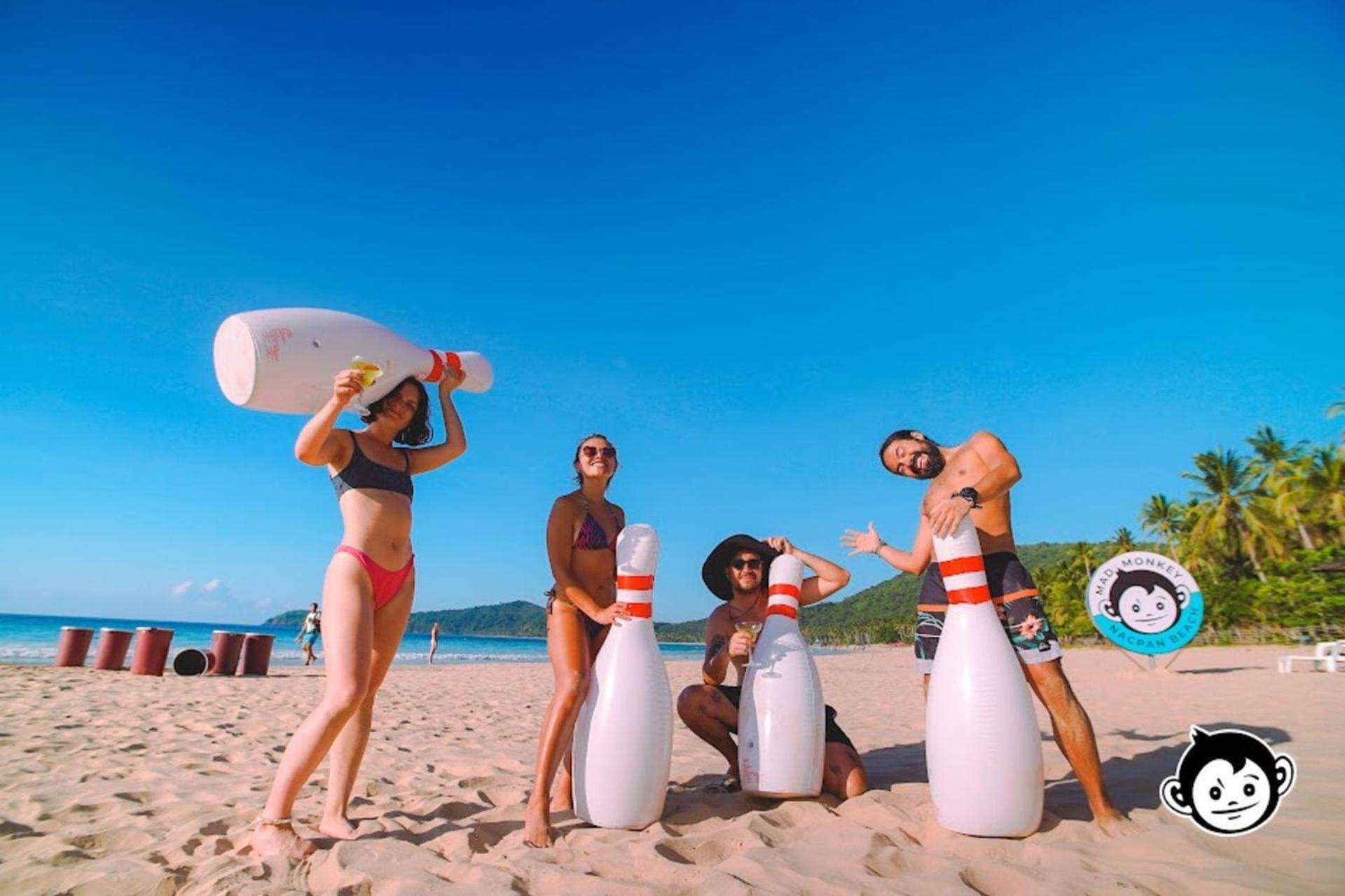 Mad Monkey Hostel Nacpan Beach (Adults Only) El Nido Eksteriør billede
