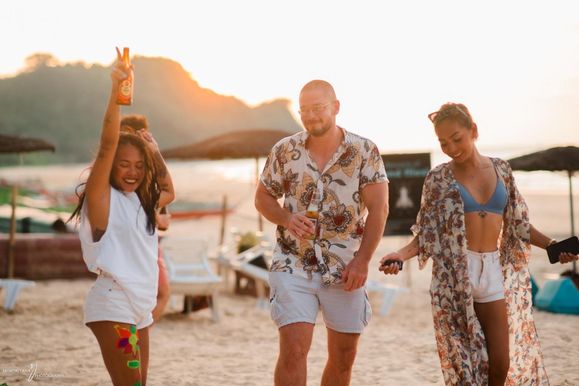 Mad Monkey Hostel Nacpan Beach (Adults Only) El Nido Eksteriør billede