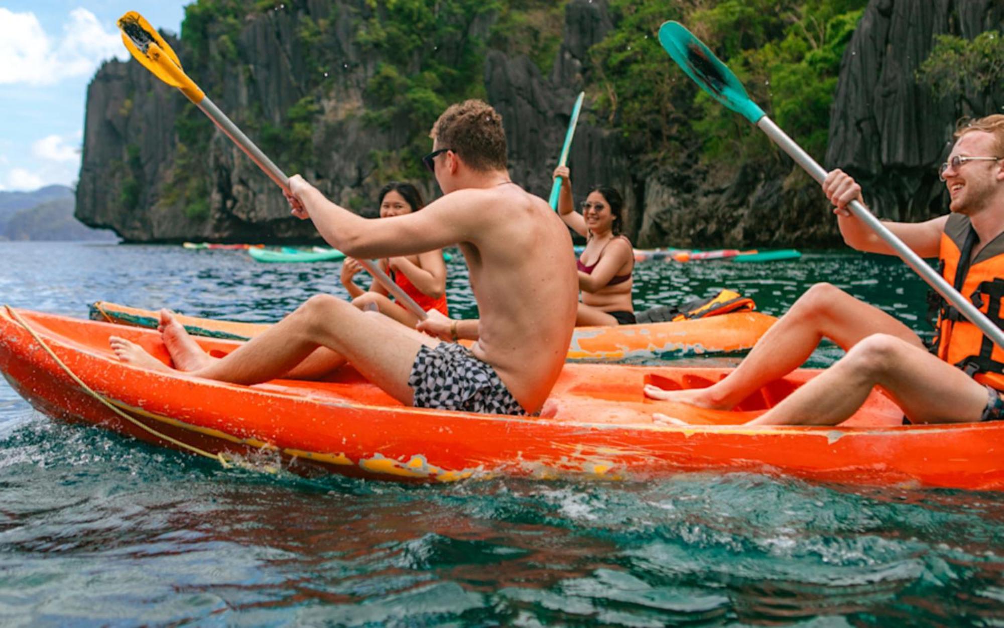 Mad Monkey Hostel Nacpan Beach (Adults Only) El Nido Eksteriør billede